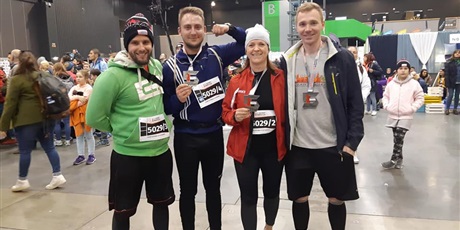 Sztafeta SP69 w V Maraton Gdańsk
