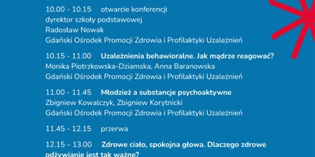 Drodzy Rodzice zachęcamy do udziału w konferencji!