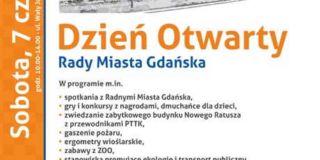 Dzień Otwarty Rady Miasta Gdańska - 7 czerwca 2025 r.