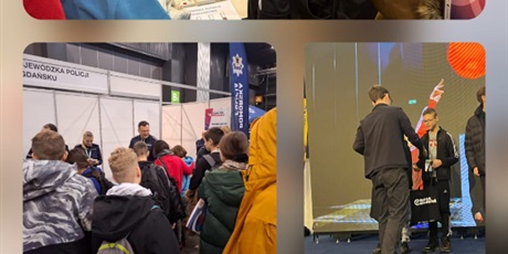 Klasy VIb, VII b, VIIIb na Targach Czas na Młodzież