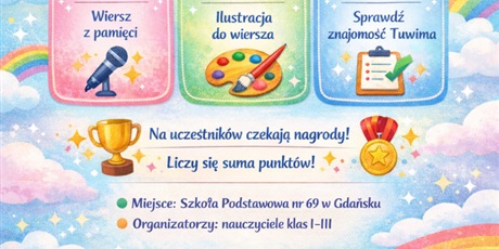 Konkurs ,,Tuwim w trzech odsłonach''