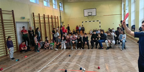 Międzyklasowy Mikołajkowy Turniej Boccia 🔴⚪🔵