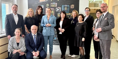 Odwiedziny Minister Edukacji w SP69