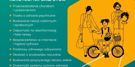 Plakat MEN o przedmiocie Edukacja Zdrowotna
