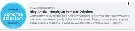  POBIEGNIJMY RAZEM W DOBREJ SPRAWIE! 