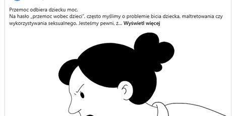Przemoc odbiera dziecku moc...