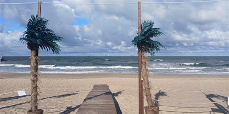 Świetlica Przystań na plaży w Brzeźnie!