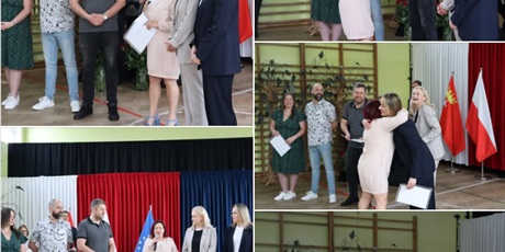 Uroczystość zakończenia szkoły klas ósmych. Zapraszamy do obejrzenia drugiej części fotorelacji. To był piękny czas.