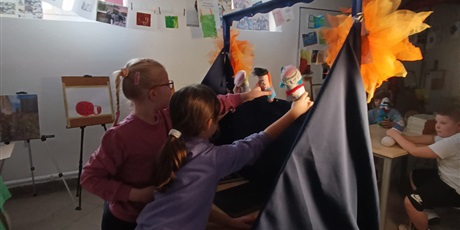 Warsztaty artystyczne z udziałem książki „Niesamowite przygody dziesięciu skarpetek”