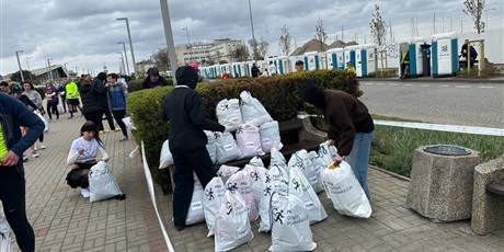  Wolontariat naszych uczniów na PKO Gdynia Półmaraton! 