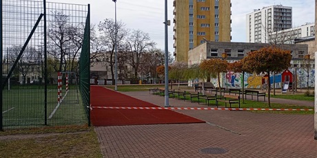Zamknięta infrastruktura zewnętrzna szkoły!!!